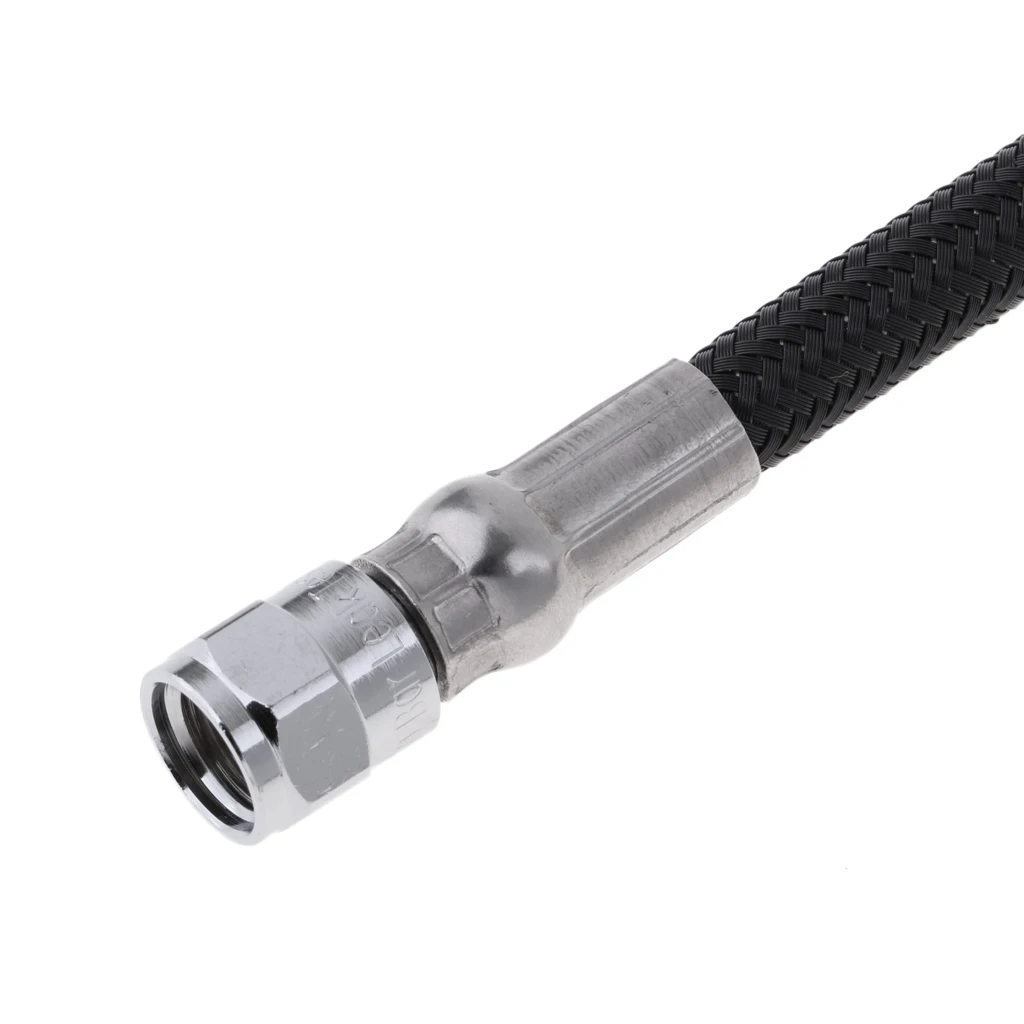 Premium Black Scuba Diving HP High Pressure Hose For Gauge, SPG, 1st stage