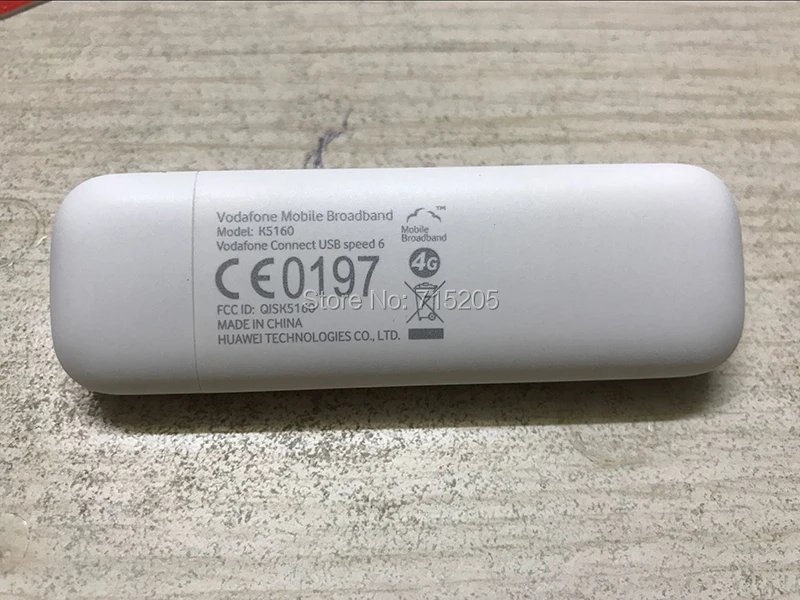 Vodafone K5160 HUAWEI k5160 4G usb ключ 150 Мбит/с разблокированный 4G модем PK E3370 E3372+ 2 шт антенна