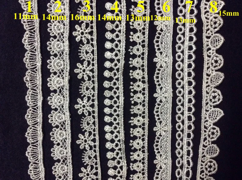 

11mm-16mm high quality exquisite flower embroidery lace trim, XERY-RS0724