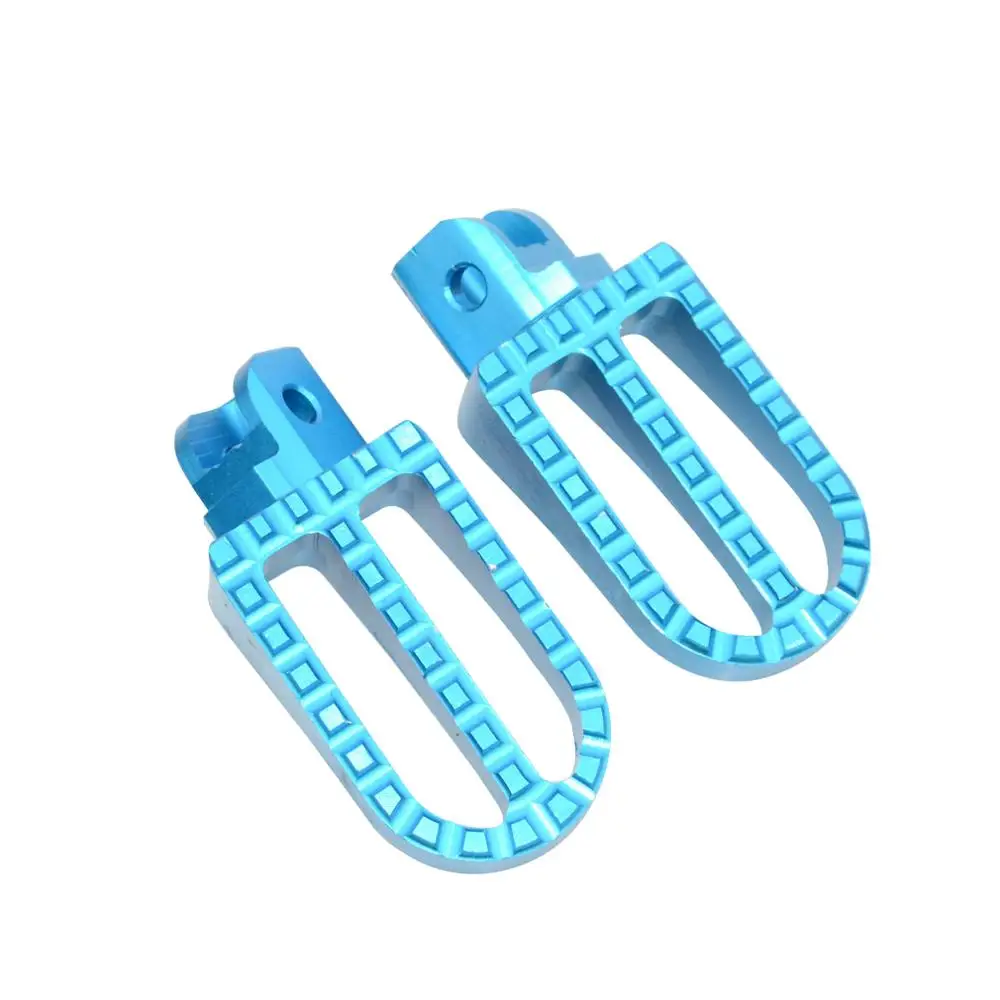 

GOOFIT Footpegs Footrest For CRF50 CRF70 CRF80 XR50 Dirt Bike Blue B019-008