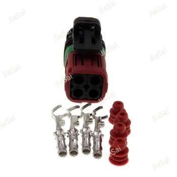 

4 Pin 1337352-1 Fuel Injector Plug Oxygen Sensor Connector For Cars Excavator