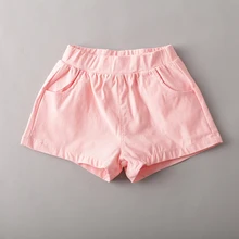 Лето, модные новые стильные шорты для маленьких девочек, детские модные милые шорты принцессы с перьями