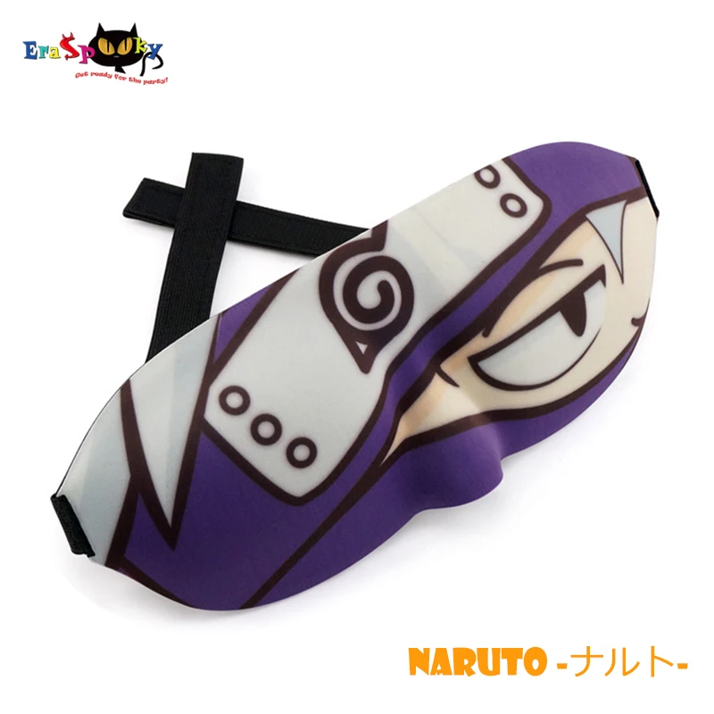 Милая маска для сна Наруто Пикачу аниме косплей забавная 3D тени для век маска для сна с милыми повязками на глаза