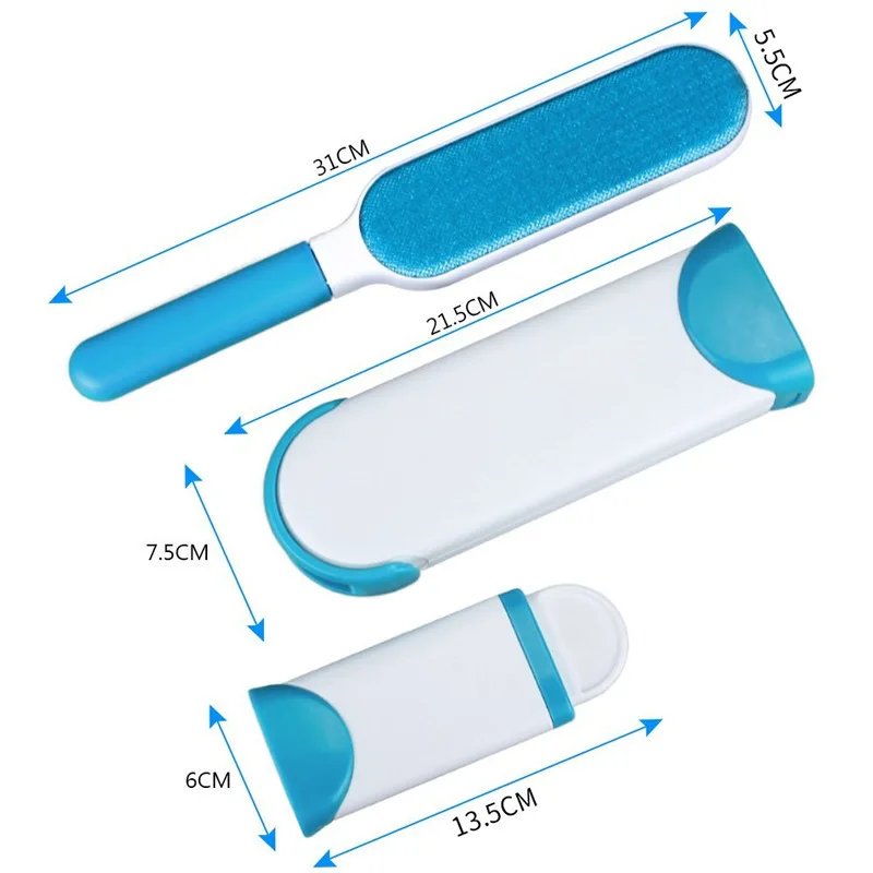Расческа для удаления волос для кошек и собак, для дивана, липкая расческа для волос, двухсторонняя расческа, для липких волос, многофункциональная расческа для одежды для собак