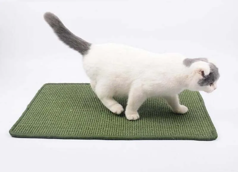 Случайный цвет Кошка Скребок коврики прочный сизаль Веревка Pet Аксессуары для кошек удобные анти-захват лежанки для кошек rascador gatos10E