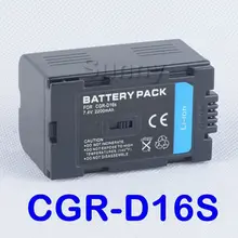 2200mAh литий-ионная аккумуляторная батарея для Panasonic CGR-D16, CGR-D16A, CGR-D16A/1B, CGR-D16S, CGR-D16SE/1B, CGR-D220