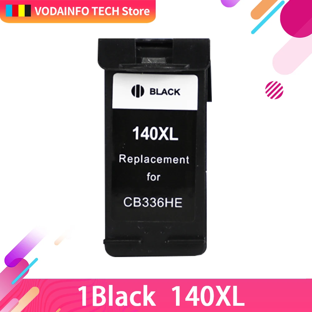 

QSYRAINBOW hot sale Replacement for hp140XL 141XL Ink Cartridge for HP 140 141 HP140 for Photosmart C4583 C4283 C4483 C5283