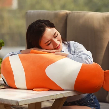 

big plush fish toy creative Clownfish pillow gift about 70cm