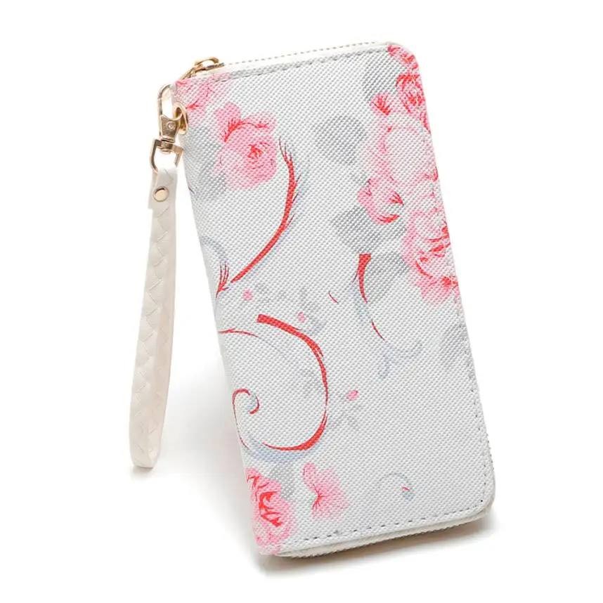 

2018 New Arrival Fashion Women Vintage Flower Zipper Stone Road Wallet Coin Bag Purse Phone Bag DROPSHIPPING Hot Sale Online