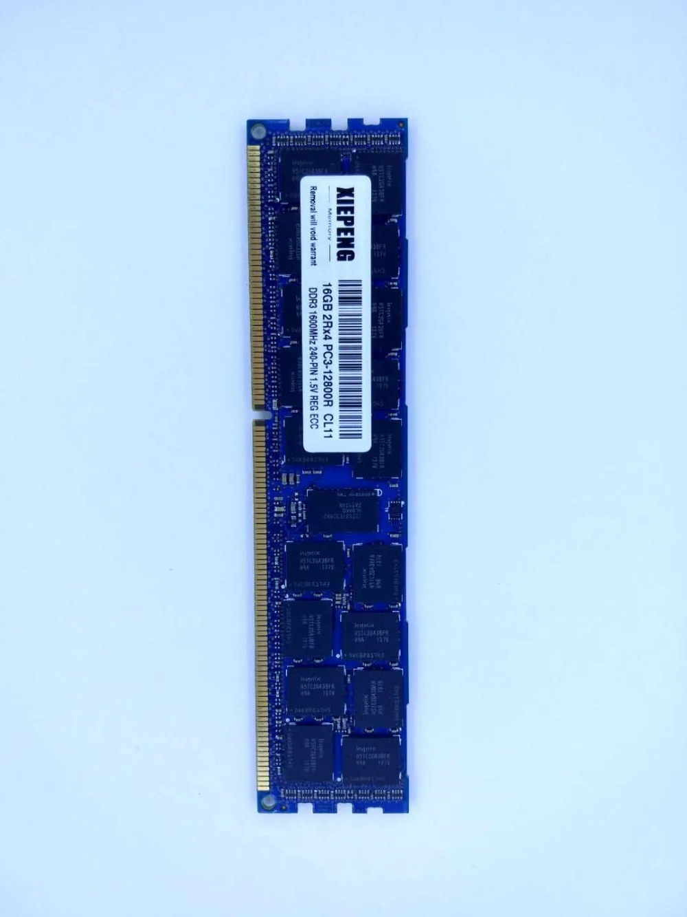 DDR3 16 Go 1600MHz serveur mémoire REG ECC RAM 16 Go 2Rx4 PC3L