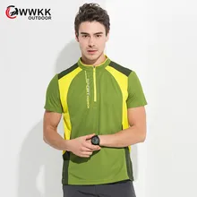 Новая альпинистская Рубашка летняя пара с коротким рукавом для спорта на открытом воздухе прогулочная Футболка мужская и женская быстросохнущая походные рубашки для путешествий