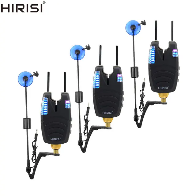 $US $24.58 Carp fishing alarms swingers set Waterproof Fishing Bite Alarms with Snag Bar and Illuminated fishi