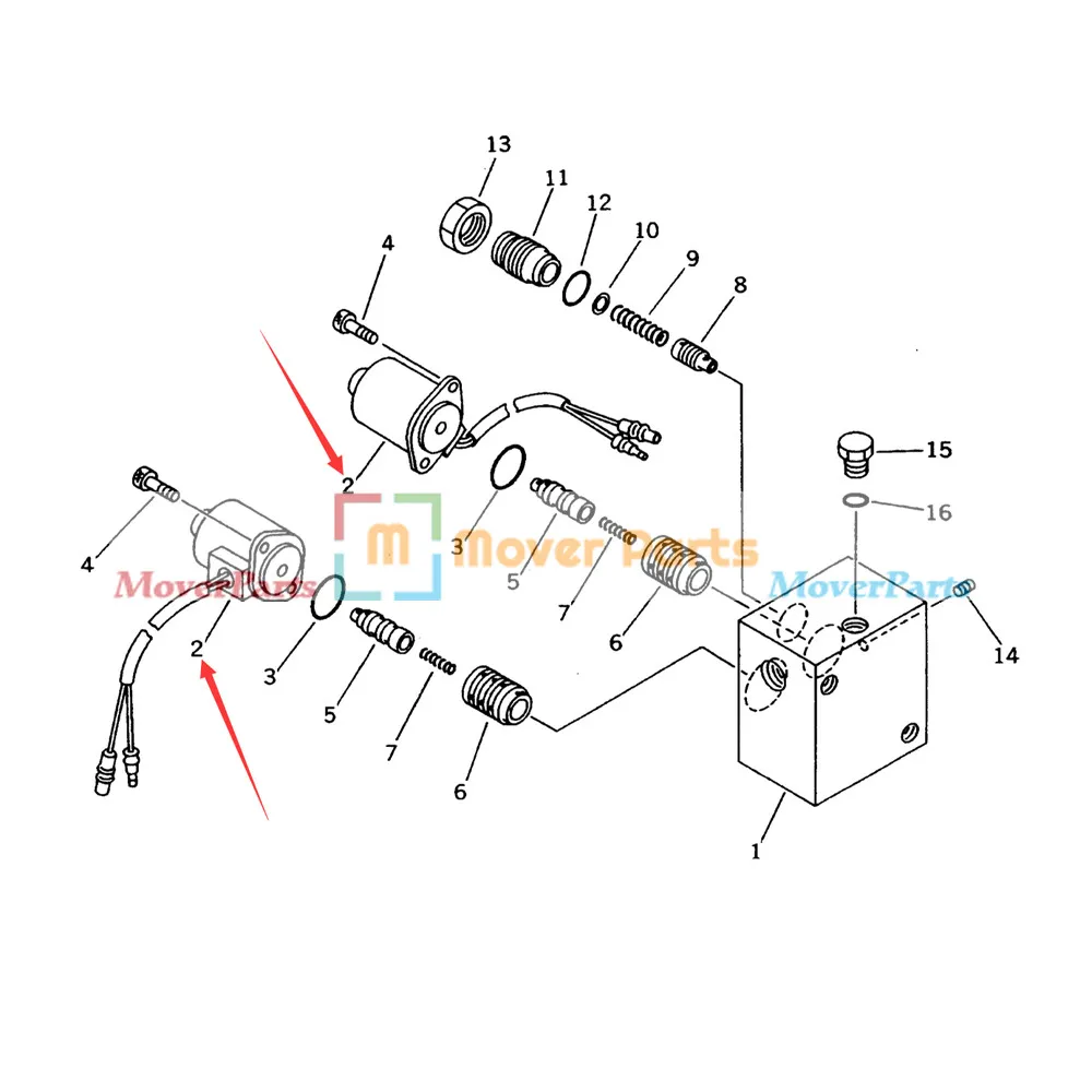 us $105 0 solenoid valve 20t 60 72230 for komatsu excavator pc10 pc20 pc30 pc40 pc50 in generator parts \u0026 accessories from home improvement on factory direct sale 20t 26 00110 swing