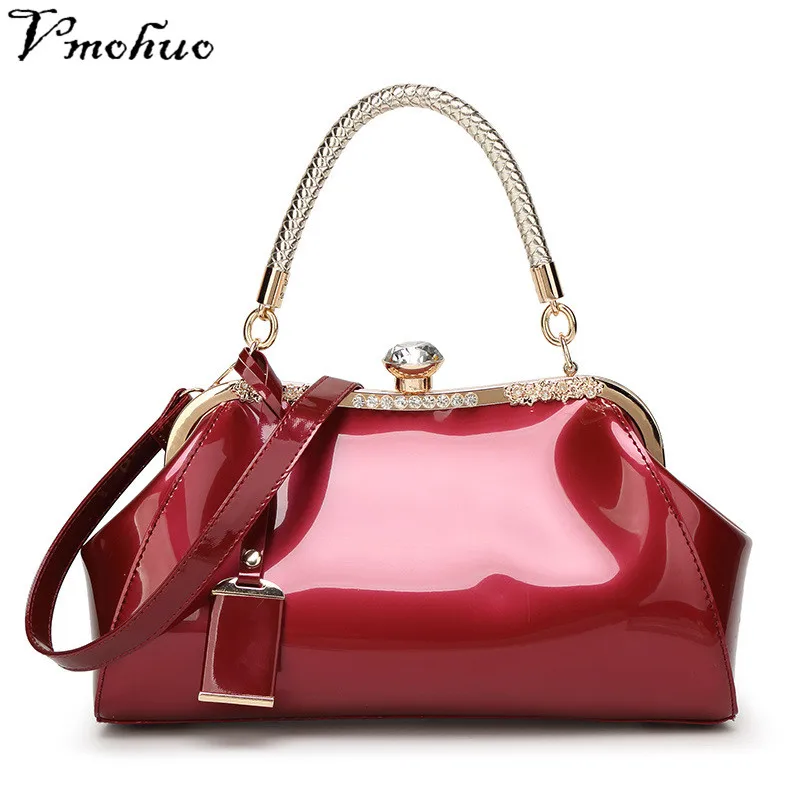 

VMOHUO Bags Handbags Women Famous Brands Tote Bag Luxury Women Bags Designer Famous Brands Bag Patent Lady's Lacquered Handbag