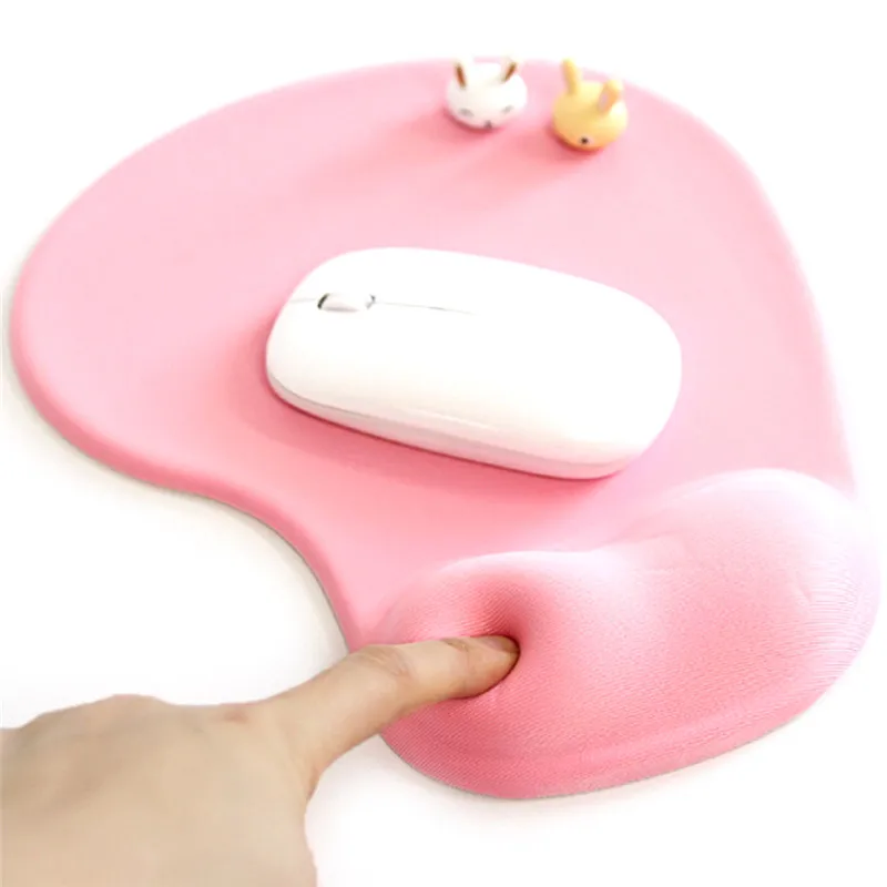 

3D Mouse Pads With Wrist Rest Support Mouse Pad Silicone Gel Hand PU Anti-slip Hand Pillow Memory Cotton Gaming Mouse Pad Mat