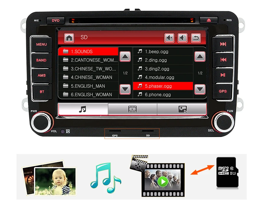 Flash Deal Junsun 2 din Car Radio Multimedia Player GPS for Volkswagen VW golf passat b6 Touran polo sedan Tiguan jetta Android DVD 23