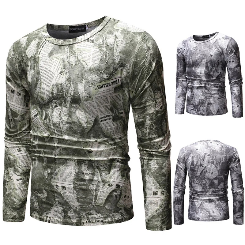 

Winter new hollow 3D headless model personality shirt fashion hip hop 2019 T-shirt trend compassionate Clothes hot personality