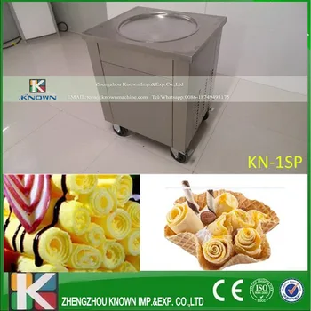 

KN-1SP fried ice cream machine/frying ice cream machine without refrigerant