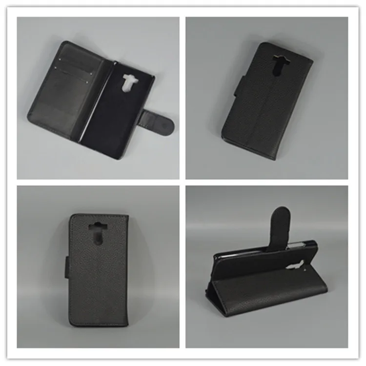 

For Xiaomi Redmi 4 Redmi 4 Prime Pro Luxury Litchi leather case cover stand function for with 2 Card Holder and pouch slot