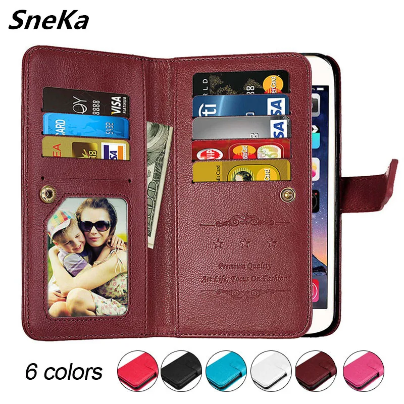 PU Leather case for Samsung galaxy J7 Duo J720F flip wallet multi-card 360 full protection phone bag | Мобильные телефоны и