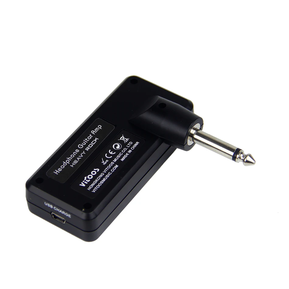 Vitoos HEAVY ROCK Headphone Guitar Amp Mini Guitar Amp Pocket Power Amplifier Guitar Accessories