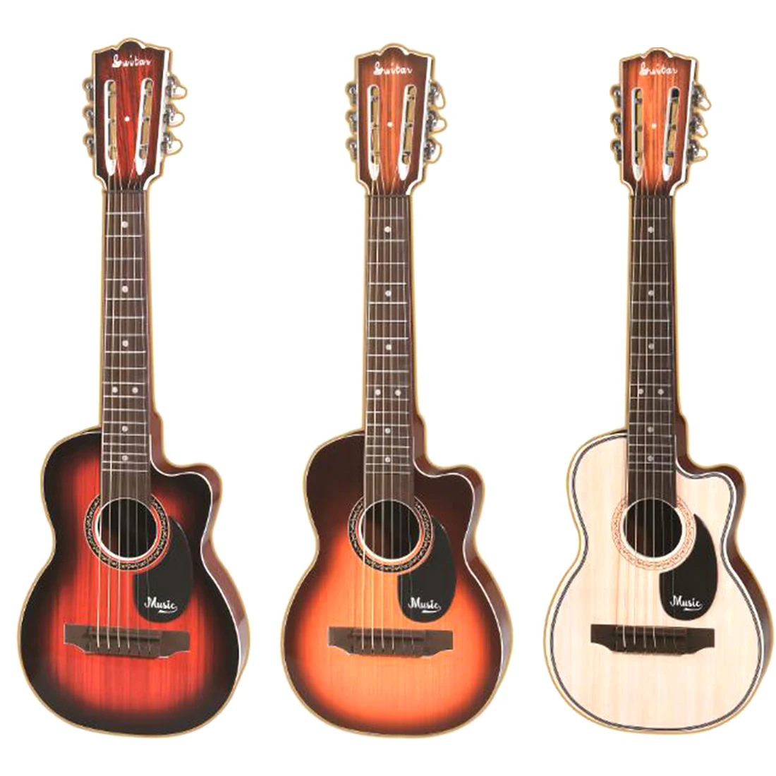 High Quality 6 Strings Children's Musical Instrument Guitar Toys for Kids Birthday Gifts with 3 Pattern Avaliable High Quality 6 Strings Children's Musical Instrument Guitar Toys for Kids Birthday Gifts with 3 Pattern Avaliable