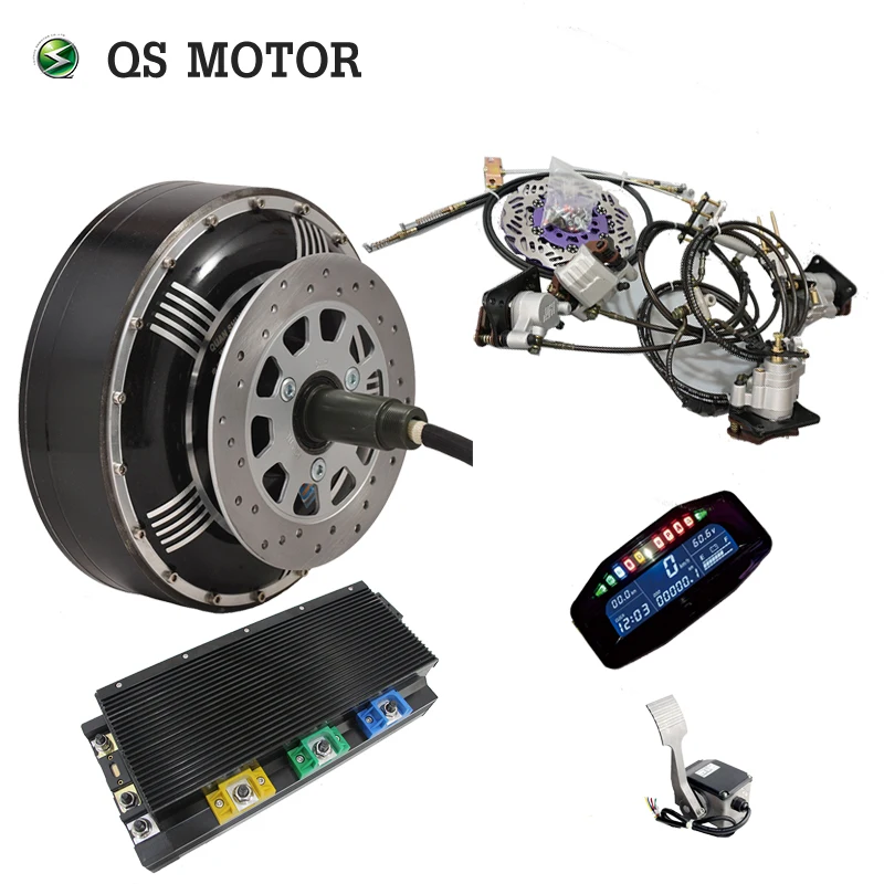 QSMOTOR 4wd 8000W 273 50H V3 бесщеточная электрическая автомобильная док станция для тяжелых