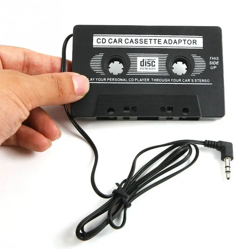 1 шт. аудио автомобильный Кассетный адаптер конвертер 3,5 мм для Iphone Ipod MP3 AUX CD