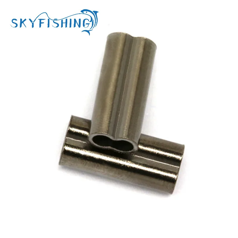 Горячие рыбалка нержавеющей стали лески полая медная трубка 0,8 мм 2,0 ...