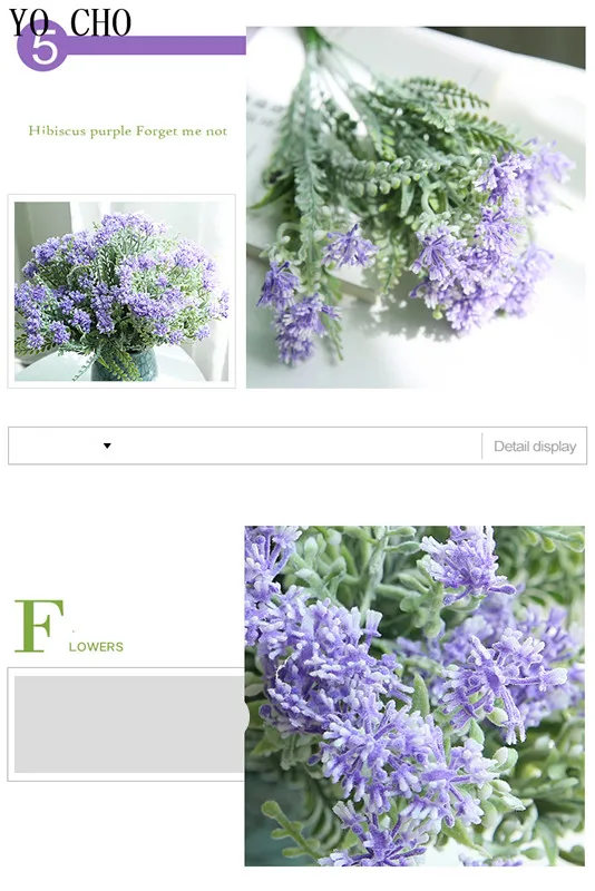 Milan thyrsiflorum flores artificiais 10
