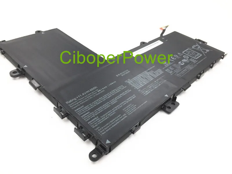 Original quality 11.4V 48Wh 4110mAh B31N1536 Laptop Battery For TP201SA