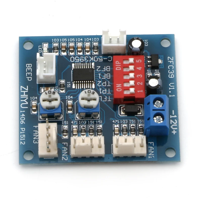12 V PWM CPU ПК Вентилятор Контроль температуры Скорость Управление; модуль высокой Temp сигнализации R06 Прямая поставка