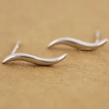 Серьги-гвоздики из чистого серебра 925 пробы A1318