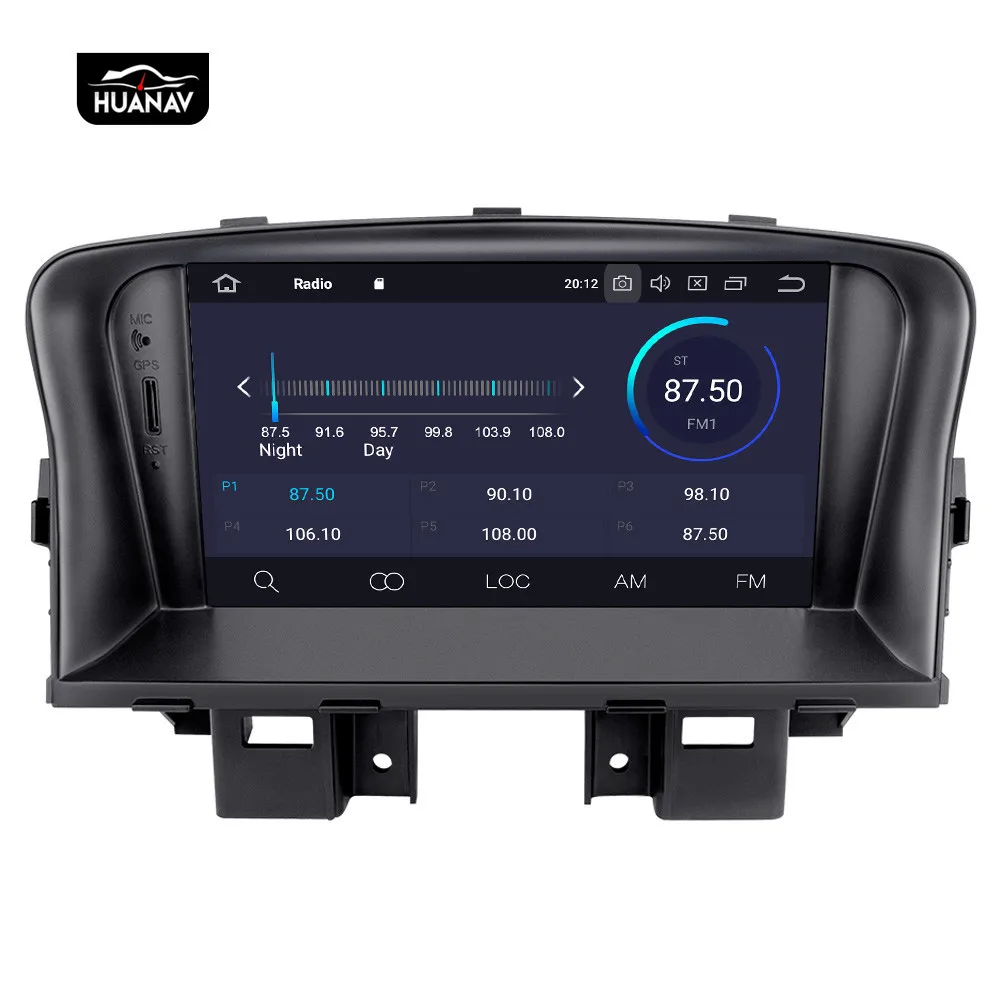 Excellent DSP Android 9 Car DVD GPS navigation For Chevrolet CRUZE 2008 2009 2010 2011 2012 auto radio stereo multimedia Screen player 64G 5