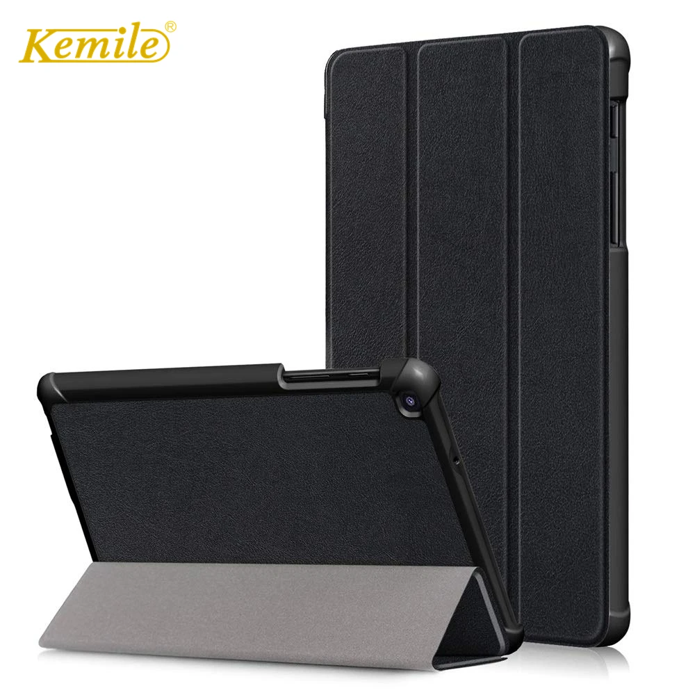 Чехол Kemile для Samsung Galaxy Tab A 8 0 SM P200 2019 чехол ультратонкая кожа подставка P205 funda|Чехлы