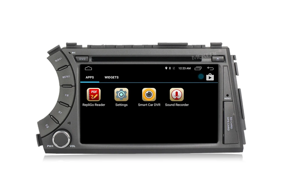 Top HD 2G RAM Android 7.1 2 DIN Car DVD for ssangyong Actyon Kyron with car gps radio for ssangyong actyon kryon 1080p support SWC 15