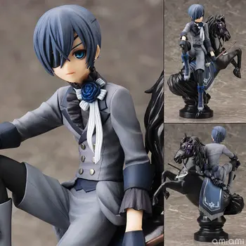 

Black Butler Book of Circus Kuroshitsuji Ciel PVC Action Figure Collectible Model Toy 18cm KT052