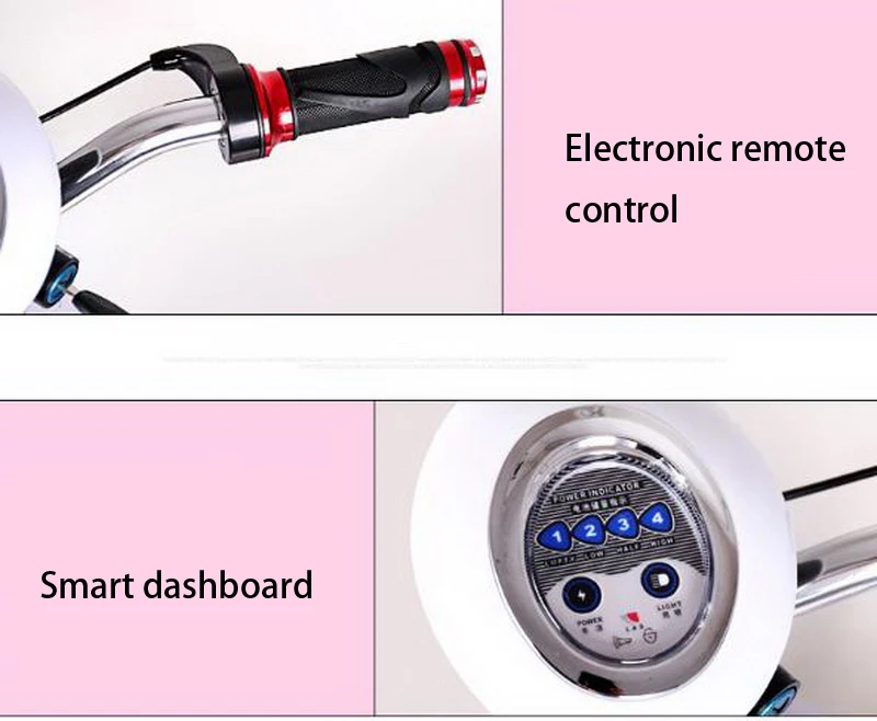 Clearance 261022/Electric scooter / mini electric car / portable small battery car / folding electric bicycle/Stainless steel pedal 14