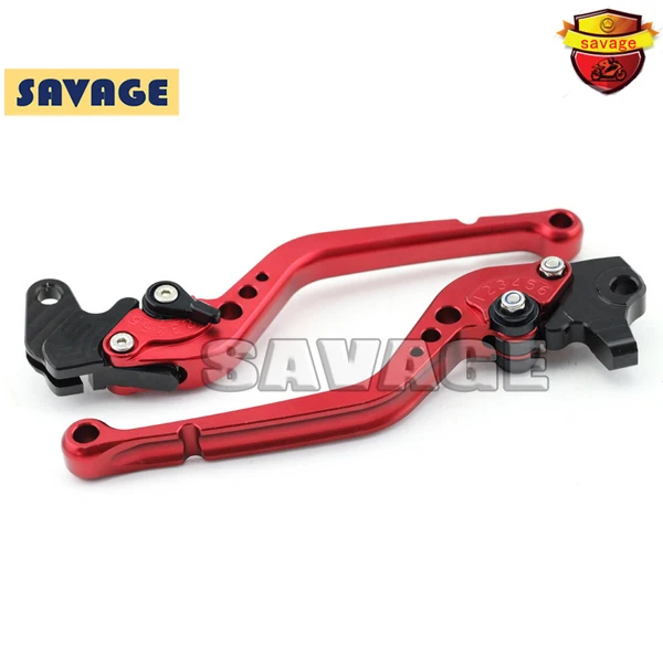 

For HONDA CB600F HORNET 07-13, CBR600F 11-13 Motorcycle CNC Billet Aluminum Long Brake Clutch Lever Red
