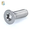 Tornillo avellanado Torx de acero inoxidable, máquina de cabeza plana de seis lúmenes, ISO14581 GB2673 M2 M2.5 M3 M4 304, 50 Uds., HW027 ► Foto 2/3