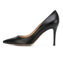 Amourplato font b Women s b font 80mm High Heel Slip On Office Dress Pumps Ladies