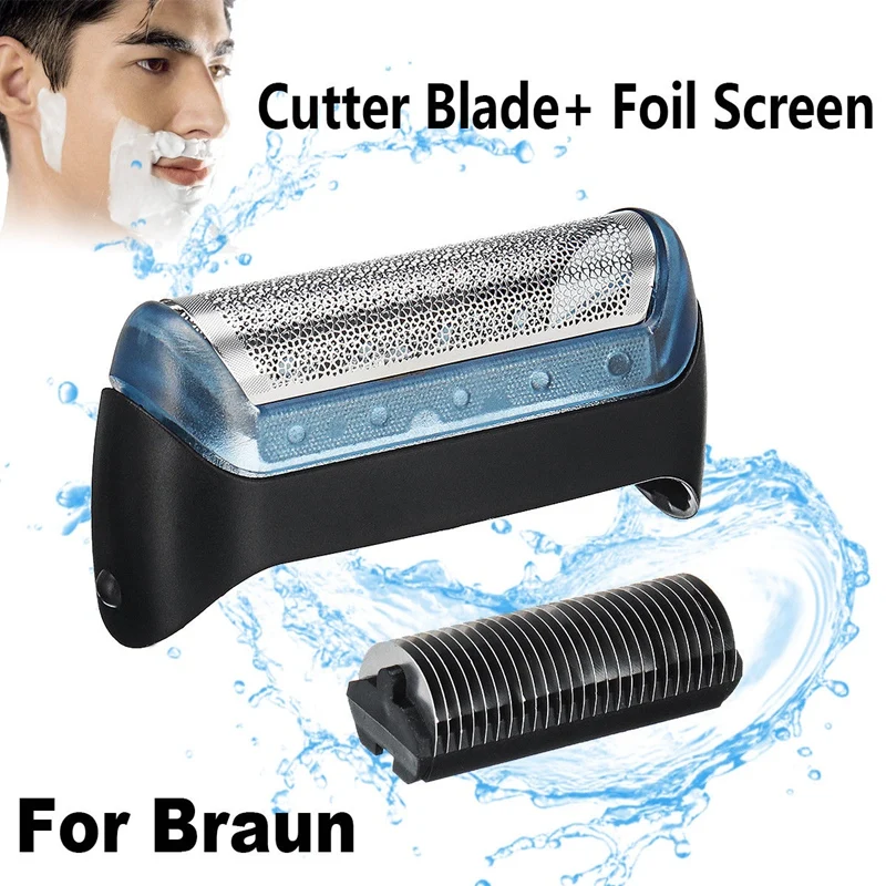 

Shaver/Razor Foil & Cutter Blade Replacement For Braun 10B/20B/20S, Shaver Replacement Foil+Cutter Blade