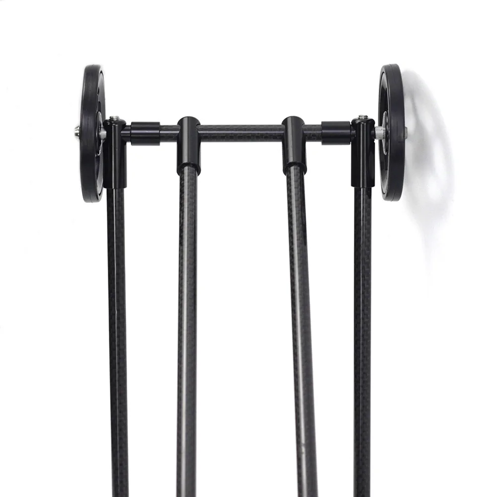 ACEOFFIX Ultralight Carbon Mini Rear Rack, M5 Ti Bolt Bike Shelf