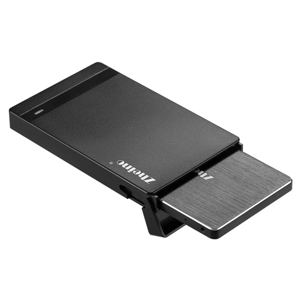 Zheino 2,5 дюймов USB 3,0 внешний защитный корпус коробка Тип A-Micro B для 7 мм 9,5 мм Sata SSD/HDD жесткий диск инструмент Бесплатная