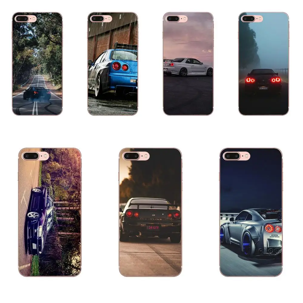

For Huawei Honor 4C 5A 5C 5X 6 6A 6X 7 7A 7C 7X 8 8C 8S 9 10 10i 20 20i Lite Pro Soft Luxury 2019 Nissan Skyline Gtr R34