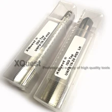 1 set 2pcs un 9/16-20 왼손 탭 및 오른손 탭 9/16 통합 나사 기계 플러그 탭 다이 자전거 크랭크 수리를위한 라운드 다이
