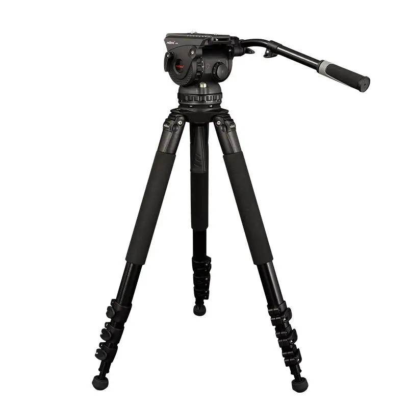 

M18L Professional Broadcast Movie Video Tripod Fluid Head Load 18 kg Max Height 81" for Camcorder/DSLR/Camera Stand