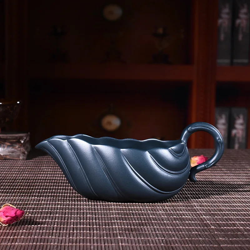 

Yixing Yixing Fair Cup Manual Make Raw Ore Azure Mud Kung Fu Tea Have Part Tea Utensils Wholesale