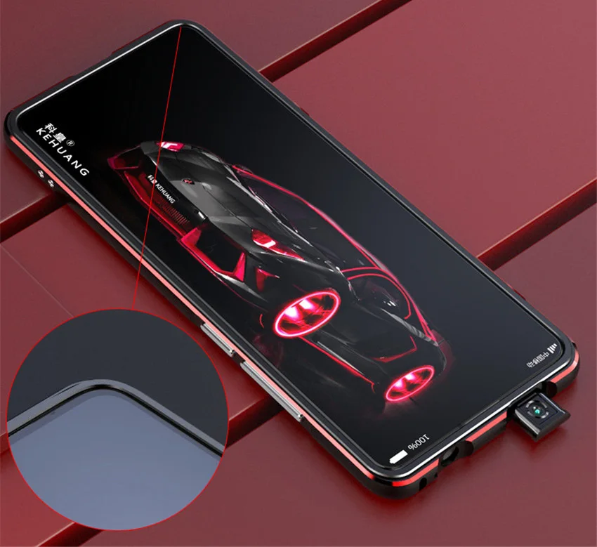 Для Xiao mi Red mi K20 Pro Чехол с металлической рамкой двойной цветной алюминиевый бампер Защитная крышка для Xiao mi Red mi K20 mi 9T Pro Чехол