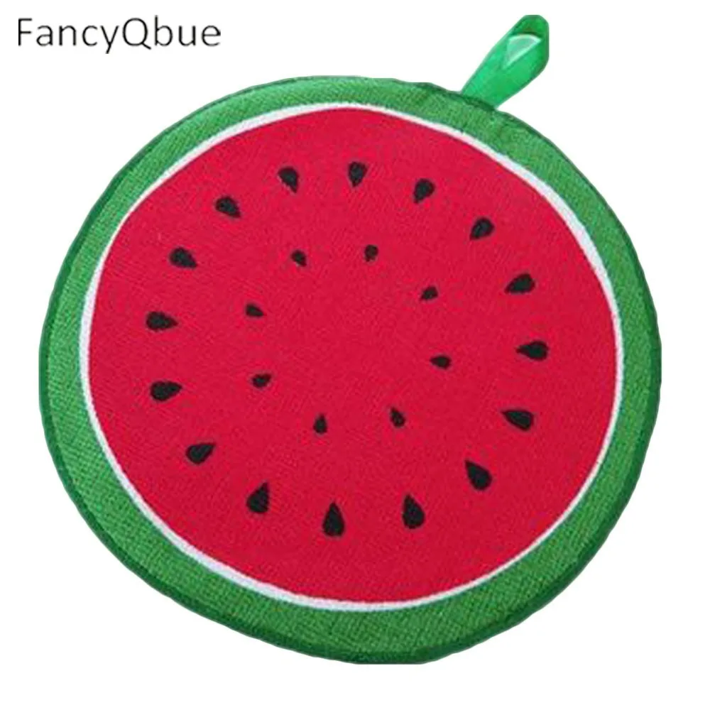 Hanging Fruit Pattern Cartoon Towel Kitchen cloth With Water Absorbing Cloth Towel Quick-Dry Cleaning Rag Cloth Wiping Napkin